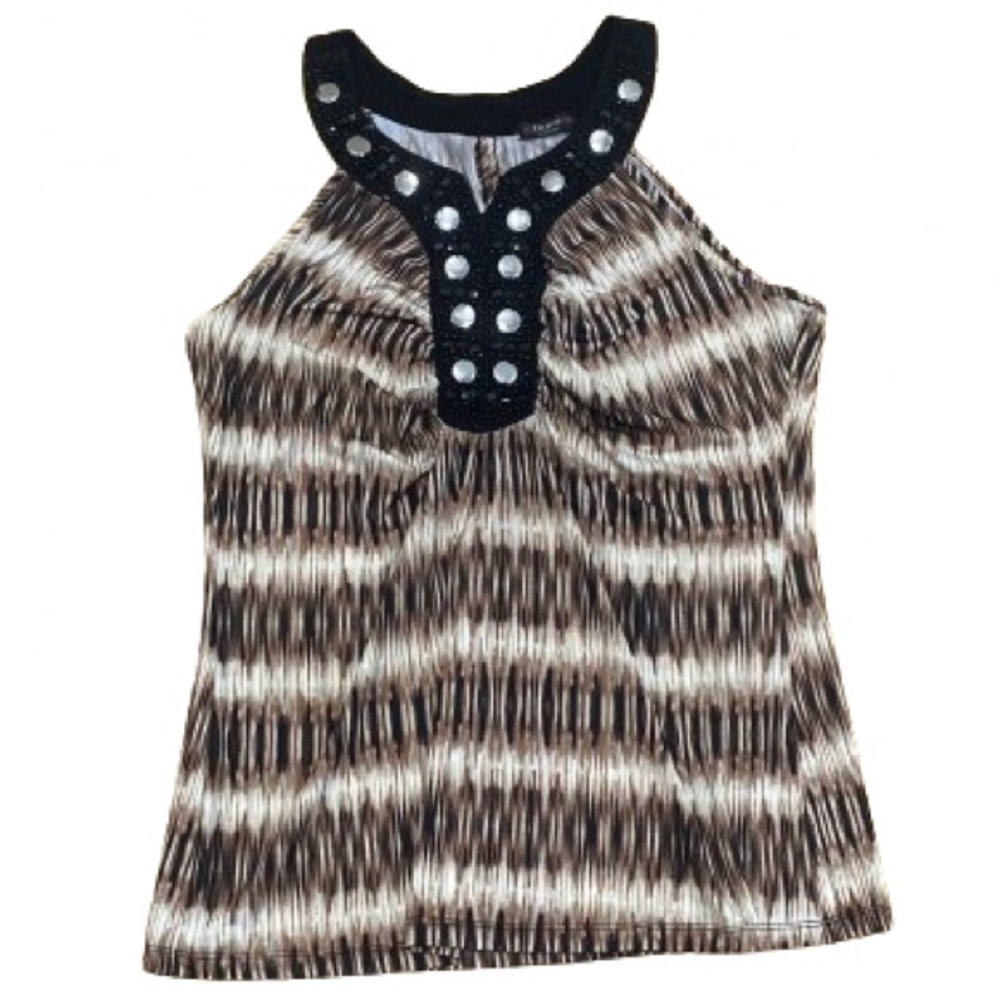 Cocomo Petite Beaded Top M